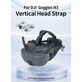 Headband Strap for DJI Goggles N3, Easy to Wear, Comfortable, Headband Belt, Decompression Headband, Protective Headwear for DJI Neo/Avata 2 Motion Fly More Combo Drone Accessories (Simple)