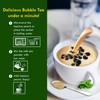 Bubble Boba Tea Kit with Instant Tapioca Pearls and Milk
