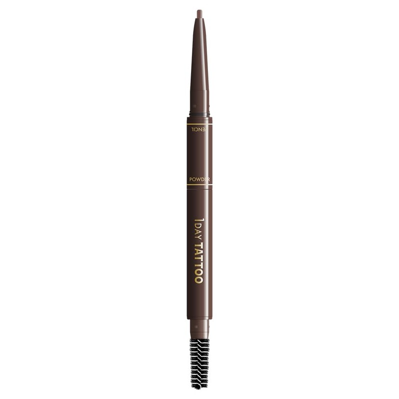 K-Pallet 3-Way Eyebrow Pencil, 03, Cocoa Brown, Waterproof Pencil, 0.1