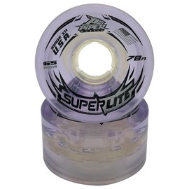Piper Superlite Quad Outdoor Roller Skate Wheels (Purple)