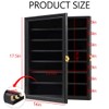 KCRasan Arrowhead Display Case Native American Arrowhead Shadow Box Wall