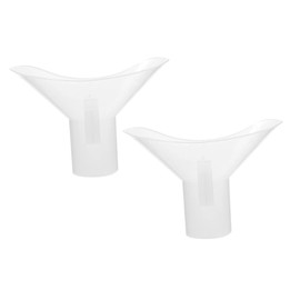 ULTECHNOVO 2pcs Handheld Eye Wash Cups Portable Eye Cleaning Cups for Daily Use for Schools and Workplaces Easy to Use Plastic Tool