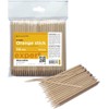 STALEKS PRO 100pcs Orange Wood Sticks 11cm Manicure Pedicure Nail