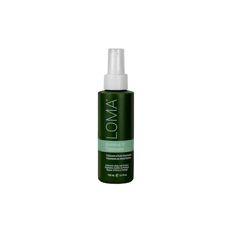 Loma Hair Care Nourishing Oil Treatment, Vanilla Bean/Orange, 3.4 fl.