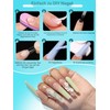 Adonafy Tips for Gel Nails, Pack of 240: Soft Gel