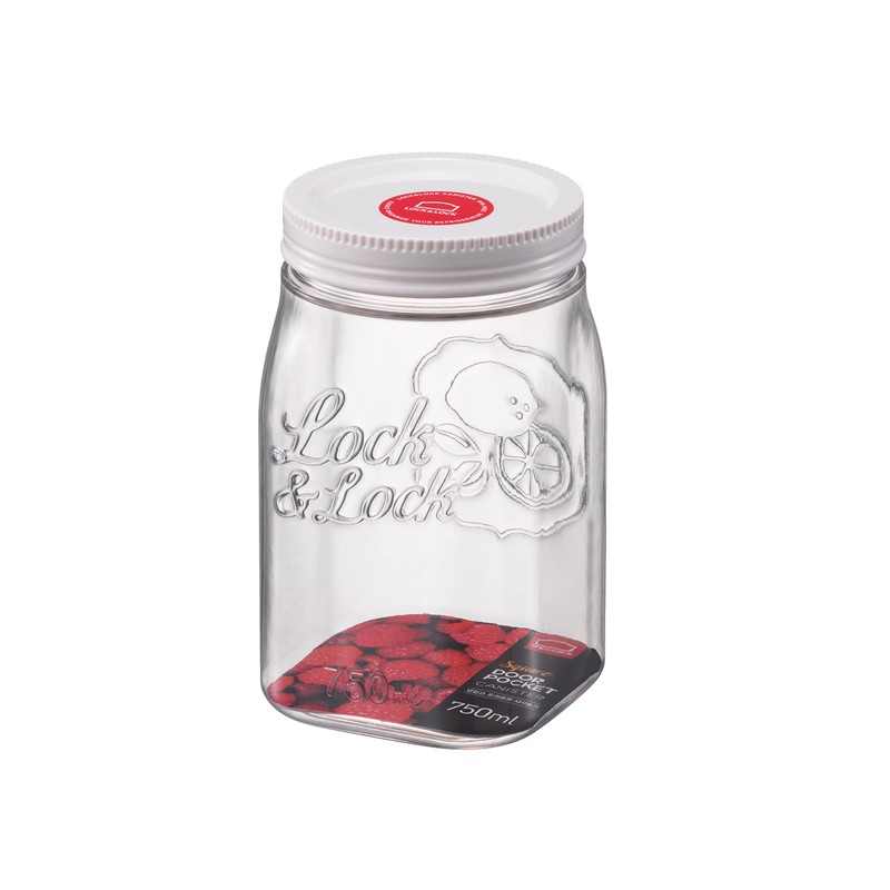 Lock & Lock 750 Ml Door Pocket Canister, 8.5 x