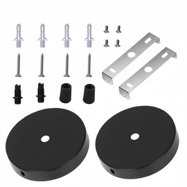Uiivup 2 Pack Pendant Light Kit Ceiling Canopy Cover Plate