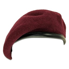 The Regimental Shop Maroon (Paras) British Military Beret 55 (6 3/4) / Maroon
