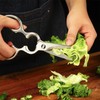 volumoon Kitchen Scissors, 4-in-1 Stainless Steel Kitchen Scissors, All-purpose Scissors,
