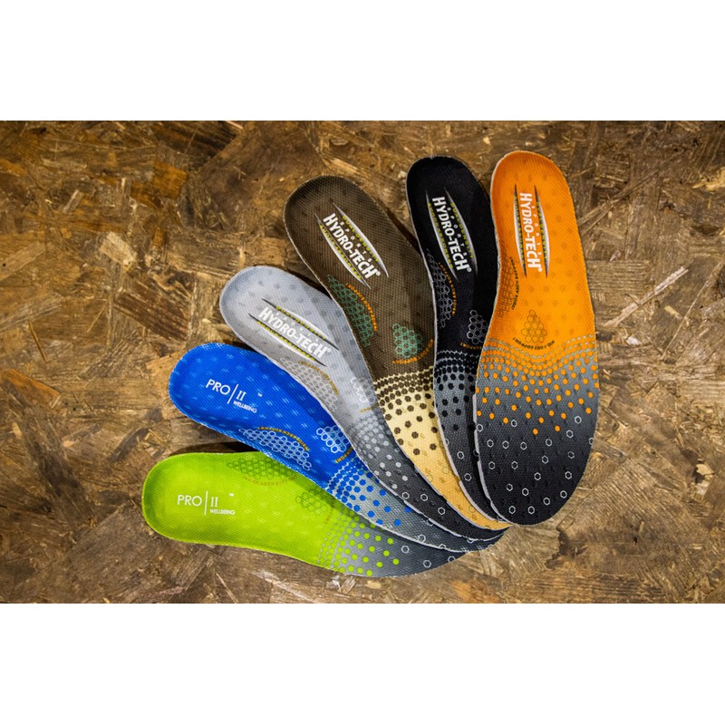 PRO 11 WELLBEING Hydro-Tech Orthopaedic Sports Insoles with Dual Layer