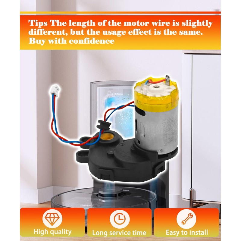 Robot Vacuums Main Brush Motor Compatible with Ecovacs DEEBOT OZMO