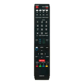 GA890WJSA Replace Remote Control fit for Sharp TV LC70C6500 LC70C6500U LC70C7500 LC70C7500U LC70LE640 LC70LE640U LC70LE650 LC70LE650U LC70LE750 LC70LE750U Sub GB004WJSA GA935WJSA GB005WJSA