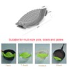 Snap Strainer, Clip on Strainer for Pots Pans, Hands-free Clip-on