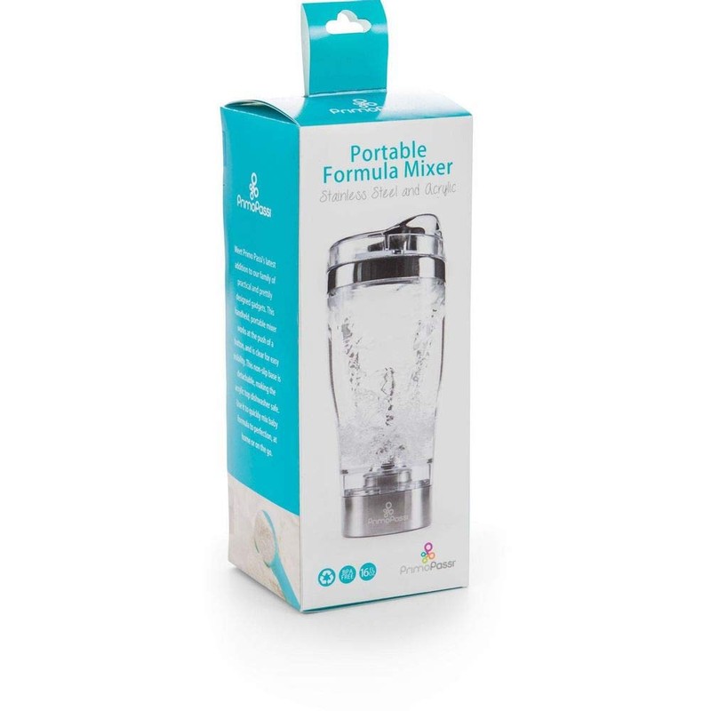 Primo Passi Portable Formula Mixer – Handheld Baby Milk Mixer