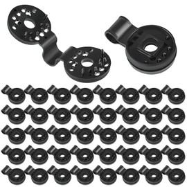 Plastic Clips for Protective Cloth, Shade Net Clip with Eyelet, Special Clip with Eyelet, Mounting Clips for Fence Panel, Shade Net, Round Shade Cloth Clips, Mounting Net Clip for Greenhouse Film