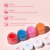 ANRCOLLECT Pack of 4 Lip Balm & Lip Scrub, Lip