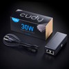 Cudy - Adaptador de inyector Gigabit PoE de 30 W,