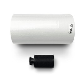 White Pricing Labels, 1 Line,for Monarch 1131 Price Gun – 1 Sleeve, 20,000 Labels with Security Slits and Free Ink Roller