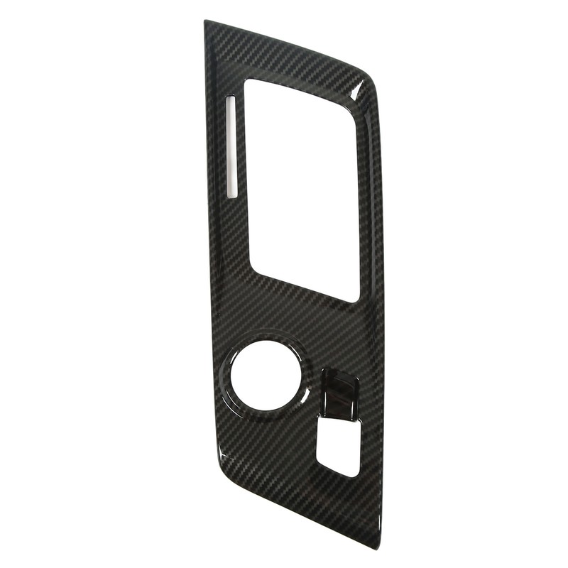 Car Gear Box Cover Trim Carbon Fiber Style Console Shifter