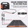 Solar Panel Connector to DC 8mm Adapter Cable 14AWG Solar