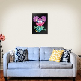 GRAPHICS & MORE Sesame Street Magical Girl Home Business Office Sign