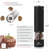 Electric Salt and Pepper Grinder - Battery Operated Stainless Steel