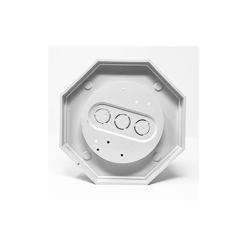 iMBAPrice 8161-1 Vertical Siding Lamp Octagon Mounting Kit with Built-in