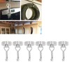 6Pcs Swing Magnetic Hook Set No Drilling Need Decorative Beautiful