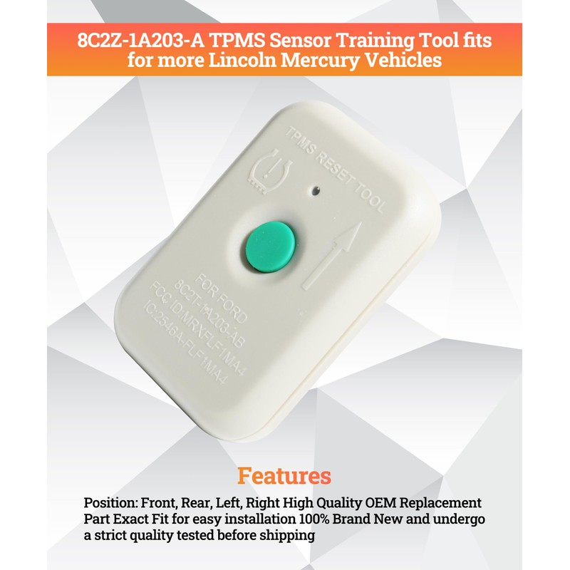 Flaconi Car Tool,TPMS programming tool,TPMS reset tool,TPMS tool,tire pressure sensor