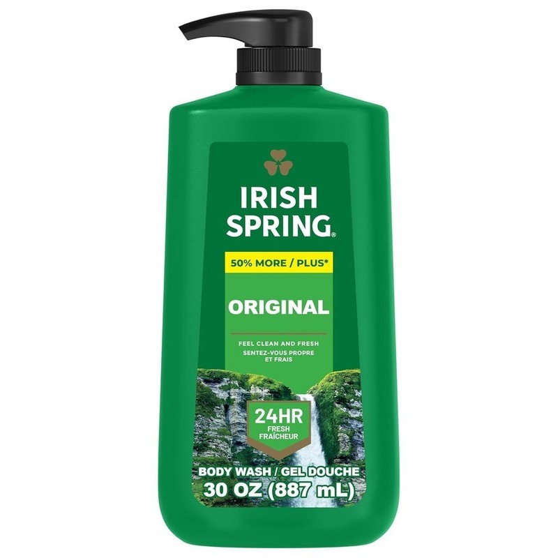 Irish Spring 6 PK Irish Spring Mens Body Wash Pump,