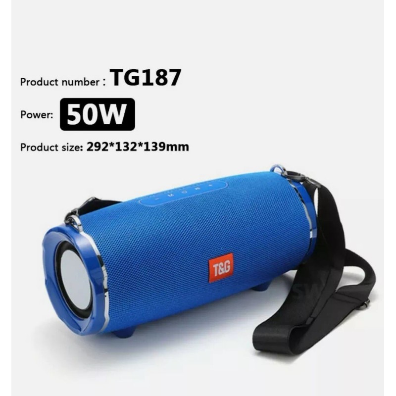 T&G BIG 50W High Power Bluetooth Speaker Waterproof Portable Column