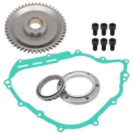 Starter Starting Clutch One Way Gear Bearing Gasket for Yamaha Grizzly 550 700 Rhino 700 Viking 700 Kodiak 700