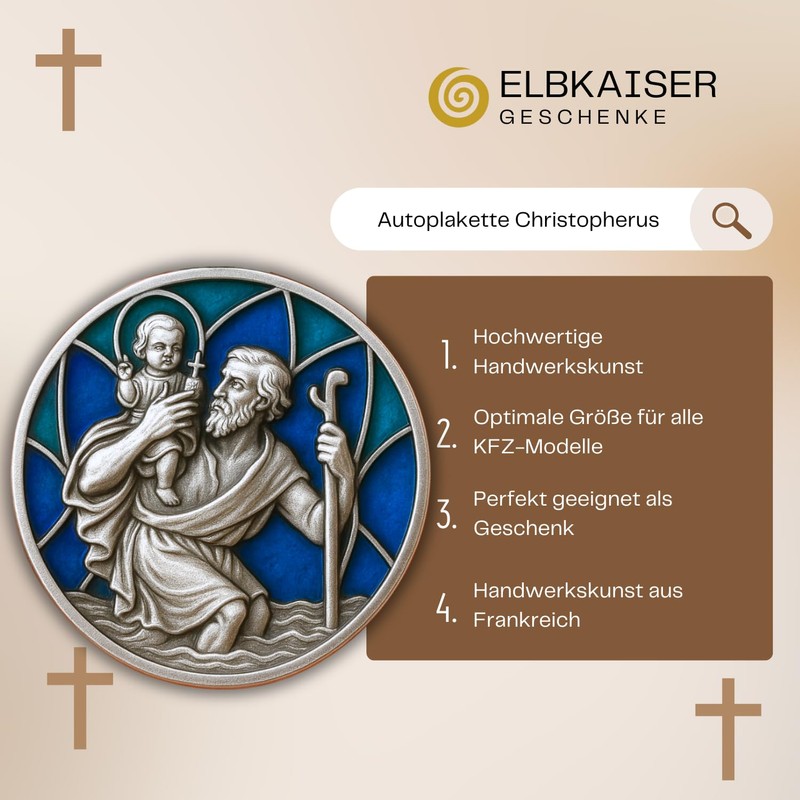 ELBKAISER - Christopher Enamel Blue
