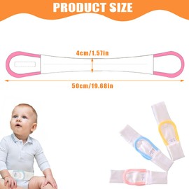 NHQZ Pack of 3 navel cord nappy belt, belly button band, baby belly band, belly belt for babies, belly band, nappy closure, L