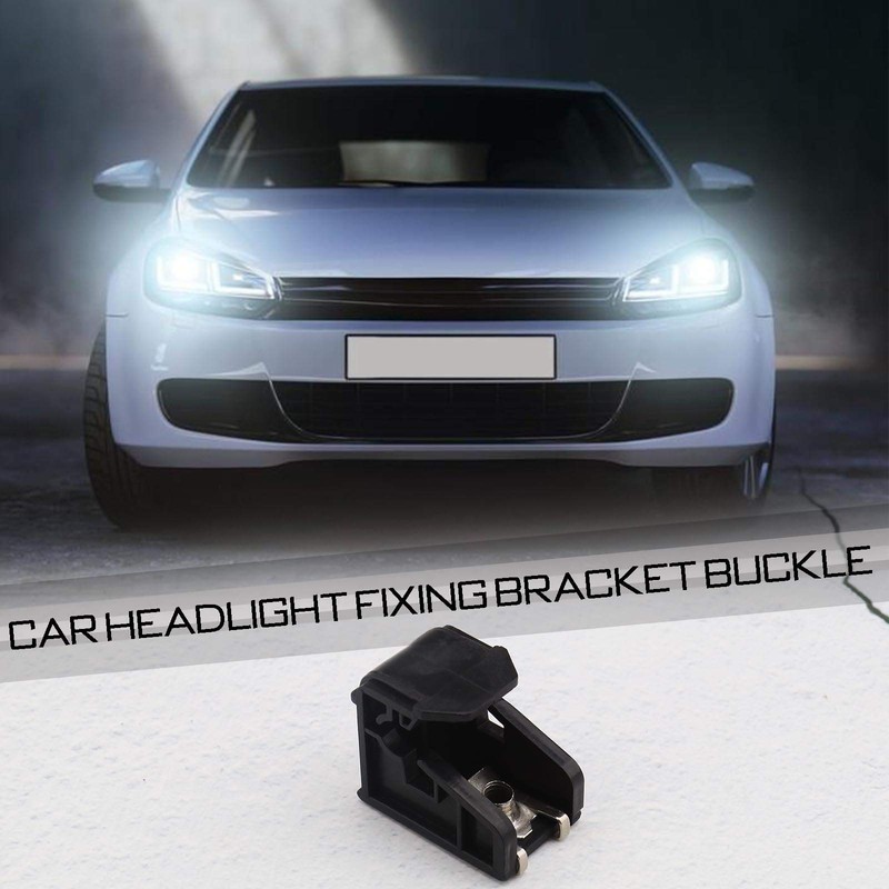 OTOTEC 4Pcs Headlight Mounting Clip, Compatible with Volkswagen Polo 2009-2018