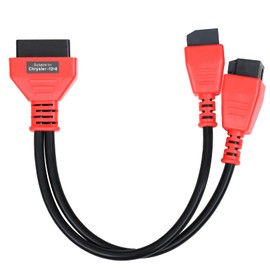 VXSCAN FCA 12+8 Cable Adapter for Chrysler 12+8 Programming Cable Connector, Autel OBD2 Adapter Security Bypass Cable for Autel Maxisys MS905 MS906 MS906BT MS906S MS908 MS908S Pro