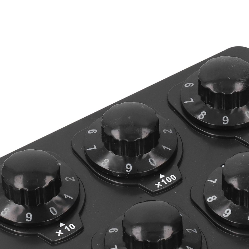 Variable Resistors, Abs Adjustable Decade Resistance Box with Connecting Wire