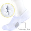LO SHOKIM No Show Socks Womens Cushioned Athletic Ankle Socks