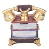 Retro Resin Telephone Model Home Study Desktop Antique Telephone Model