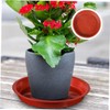 Kisangel 10pcs Round Plant Saucer Drip Trays for Potted Plants