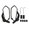 Handlebar Bike Mirror Anti Shaking ABS 360° Rotatable Electric Bike