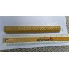 Handmade 24K Gold covered 100% Pure Beeswax Honeycomb Candles 8-1/2"