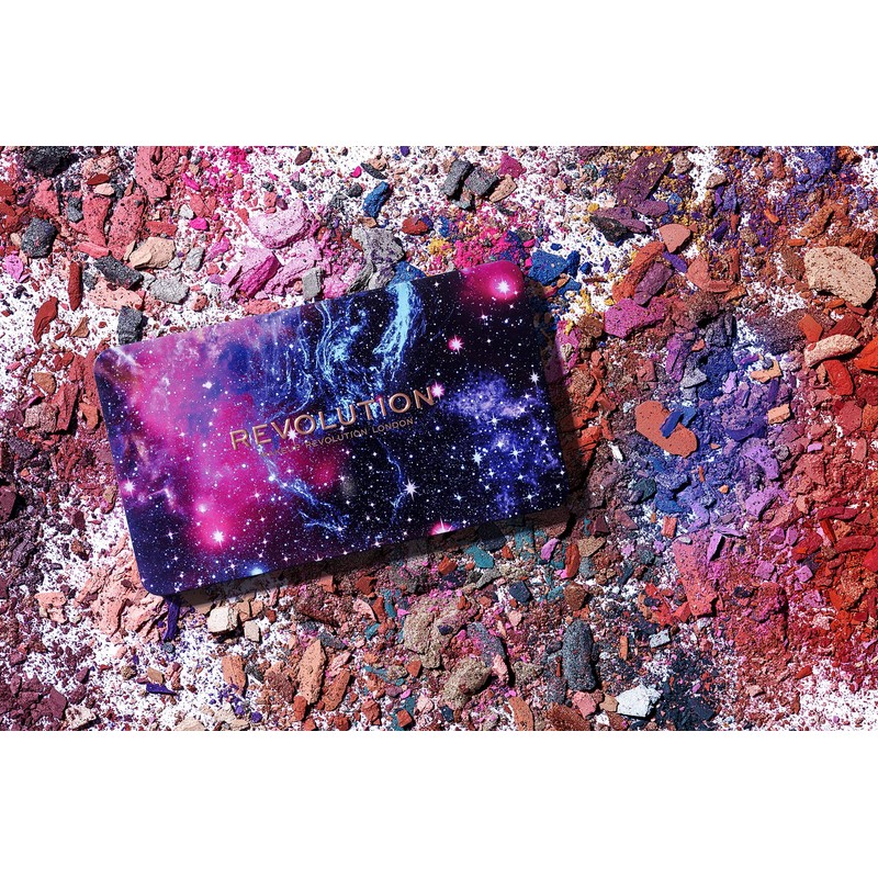Makeup Revolution, Forever Flawless, Eyeshadow Palette, Constellation, 18 Shades, 19.8g