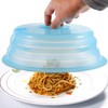Kichwit Silicone Microwave Plate Cover Collapsible, Dishwasher Safe and BPA