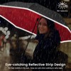 G4Free 62 Inch Large Reverse Umbrella with C-Shaped Handle, Windproof