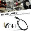 Vkinman 17950-HN0-A12 Carburetor Choke Cable and Starter Valve Plunger Kit