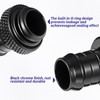 4 Pack G1/4" to 3/8" Barb Fitting for Soft Tube,