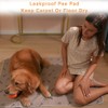 Peepeego 2Pack 36x36 Dog Pads Washable and Free Dog Comb,