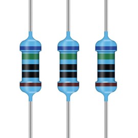 100 Pcs 39R ohm Resistors YIWANSON 0.25 W Metal Film Resistor, Tolerance ±1% 1/4w Metal Film Fixed Resistor for Repair Electronic Systems, Repair Cars, Audio Components (39R)