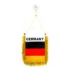 AZ FLAG - Wimpel Deutschland - 15x10 cm - Deutsche